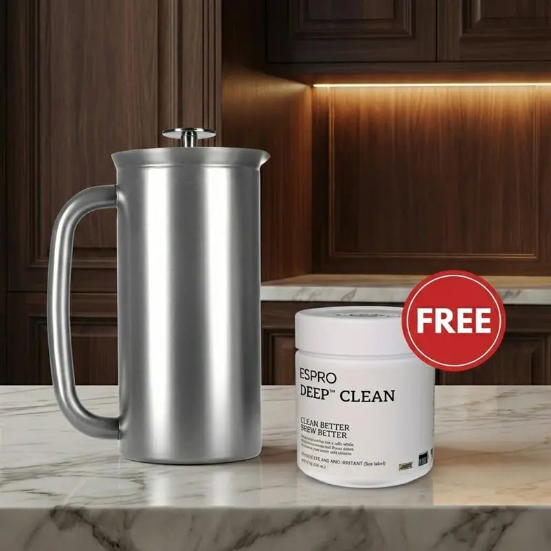 ESPRO P7 French Press + FREE Deep clean