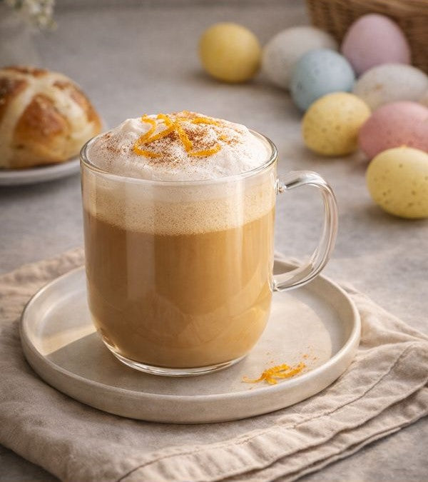 Vanilla Orange Easter Latte Recipe