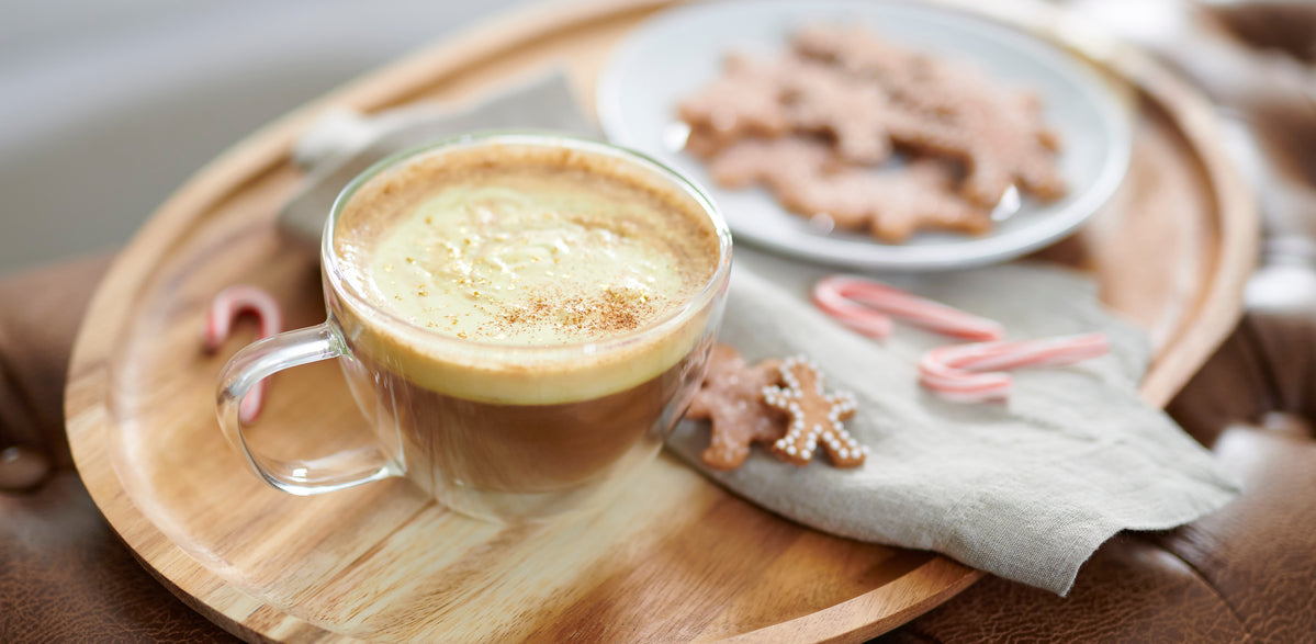 Have a Merry Morning With Golden Gingerbread Coffee