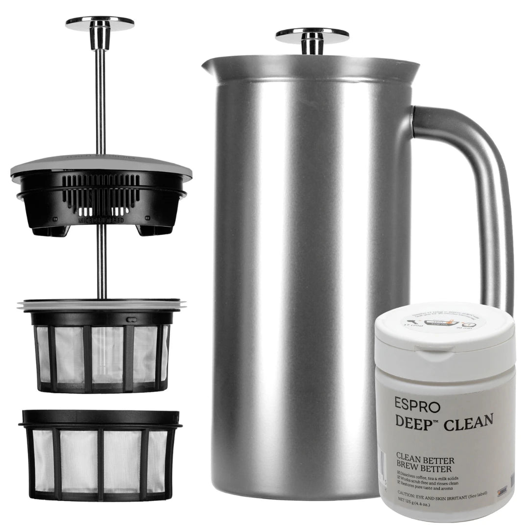 ESPRO P7 French Press + FREE Deep clean