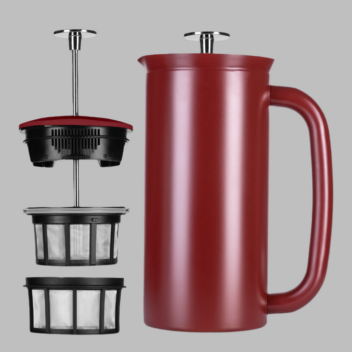 French press shop red