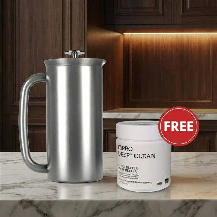 ESPRO P7 French Press + FREE Deep clean