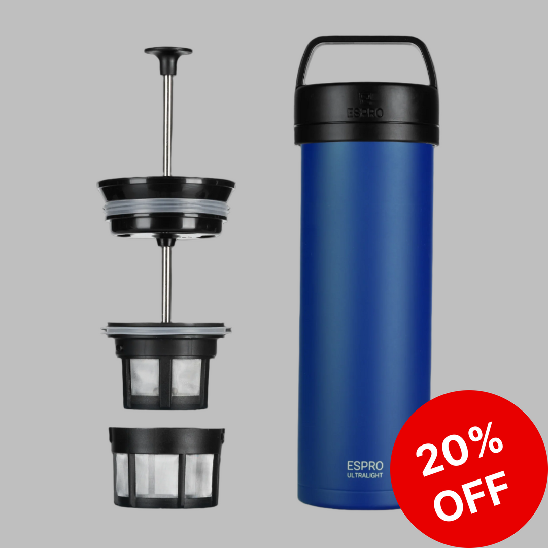 P0 Ultralight Travel Coffee Press