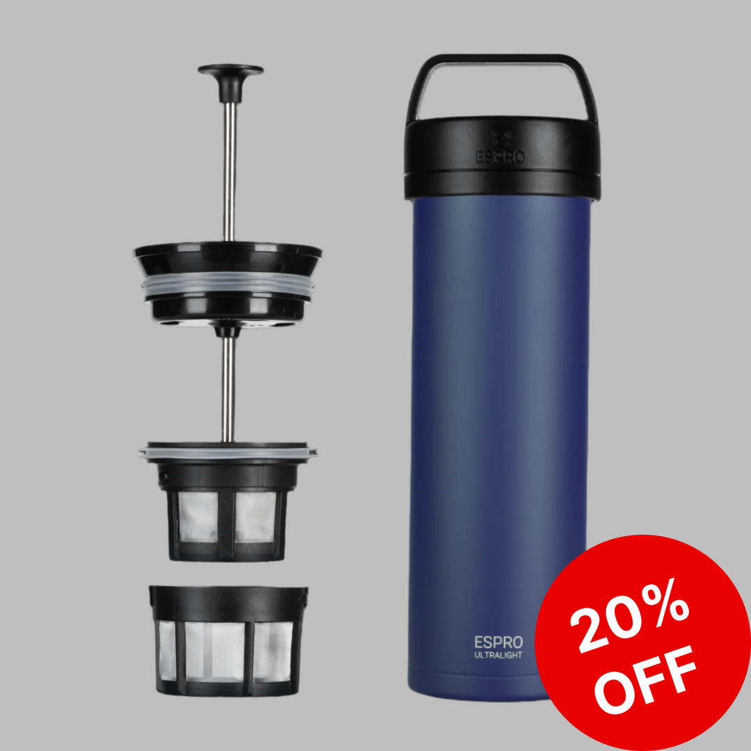 P0 Ultralight Travel Coffee Press