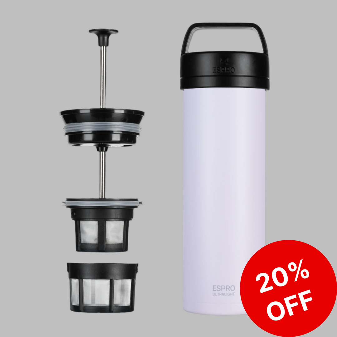 P0 Ultralight Travel Coffee Press