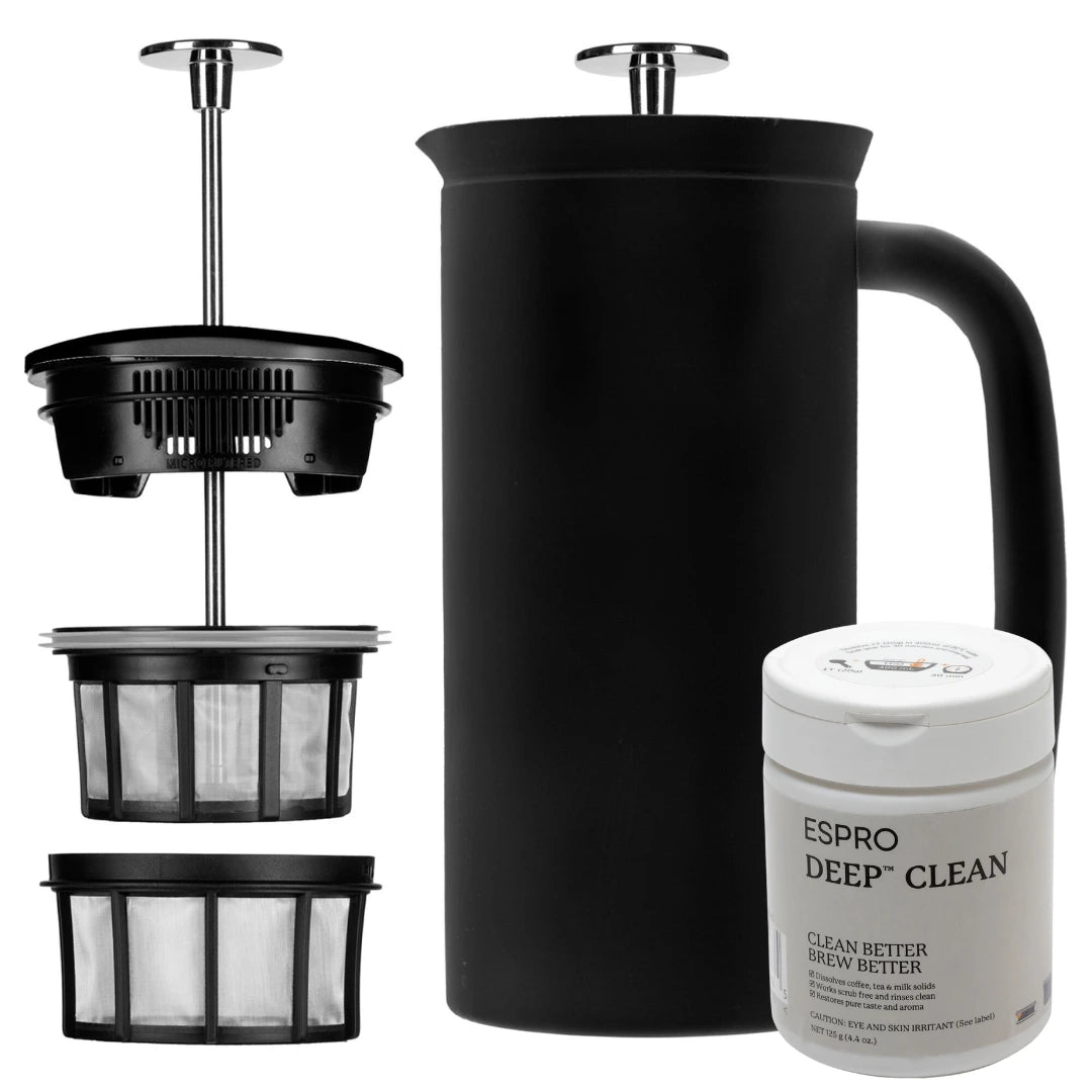 ESPRO P7 French Press + FREE Deep clean