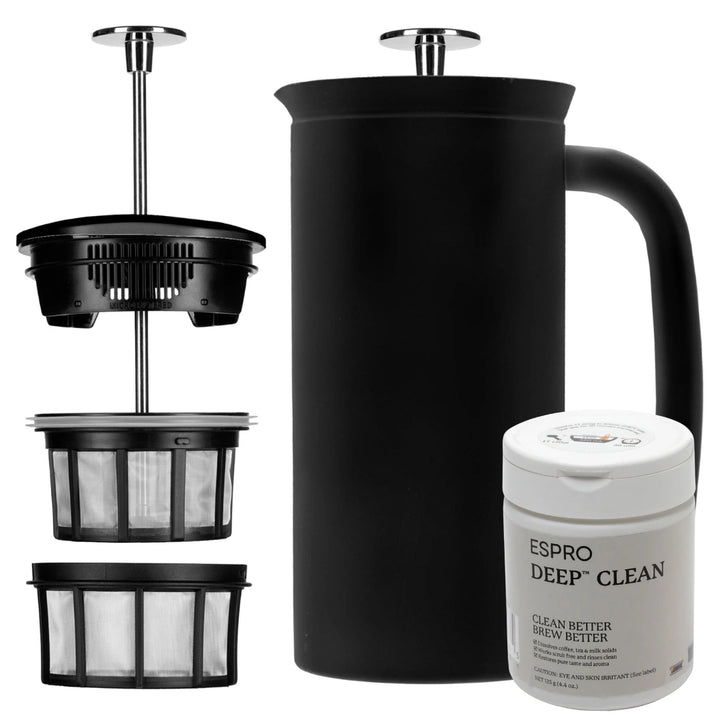 ESPRO P7 French Press + FREE Deep clean