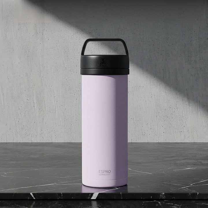 P0 Ultralight Travel Coffee Press Frost Wisteria