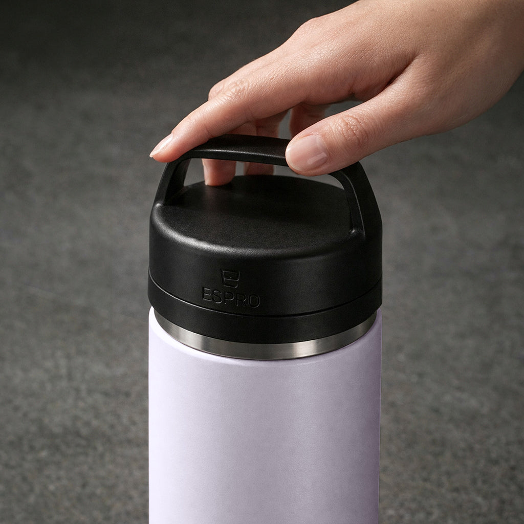 P0 Ultralight Travel Coffee Press Frost Wisteria