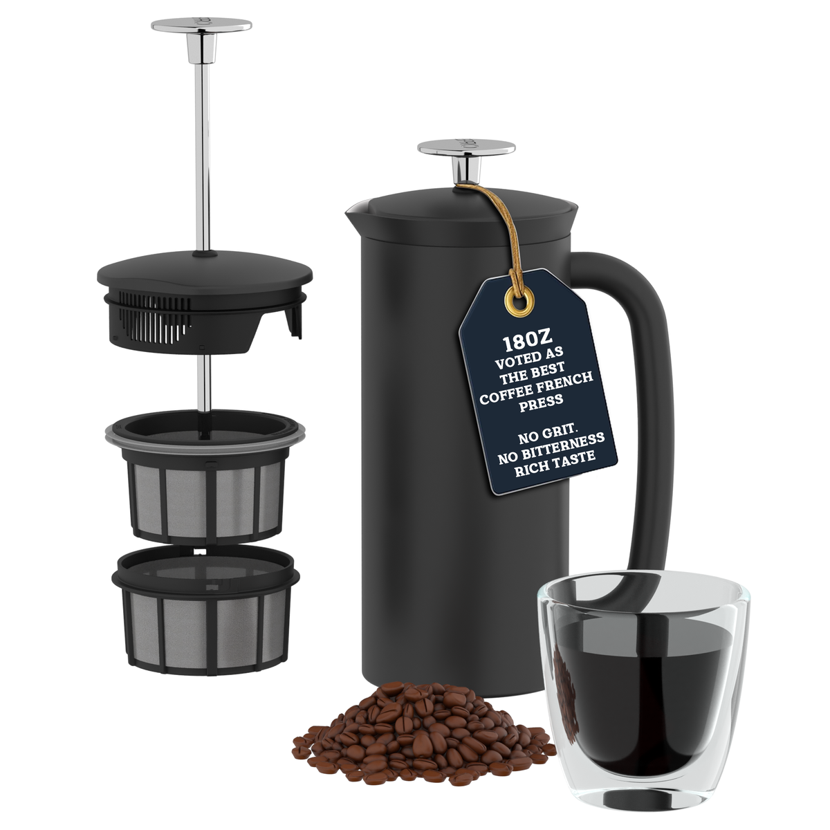 ESPRO P7 Stainless Steel French Press | French Press Coffee Makers | ESPRO