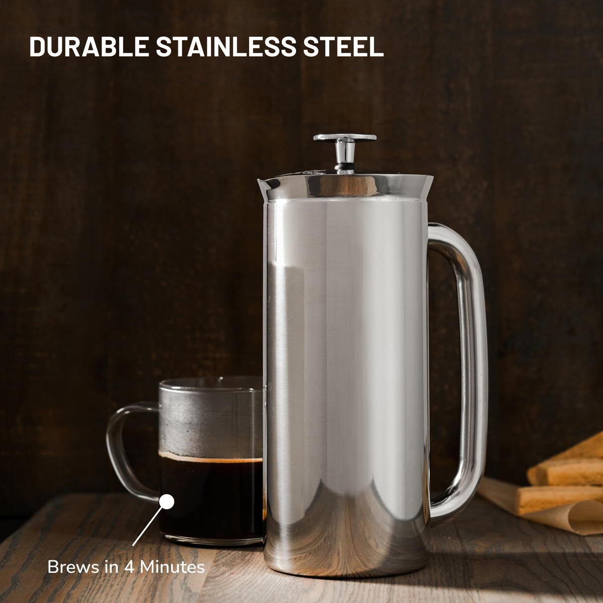 ESPRO P7 Stainless Steel French Press | French Press Coffee Makers | ESPRO