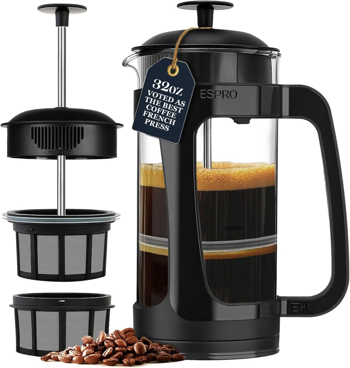 ESPRO P3 - Best French Press per Wirecutter | French Press Coffee ...