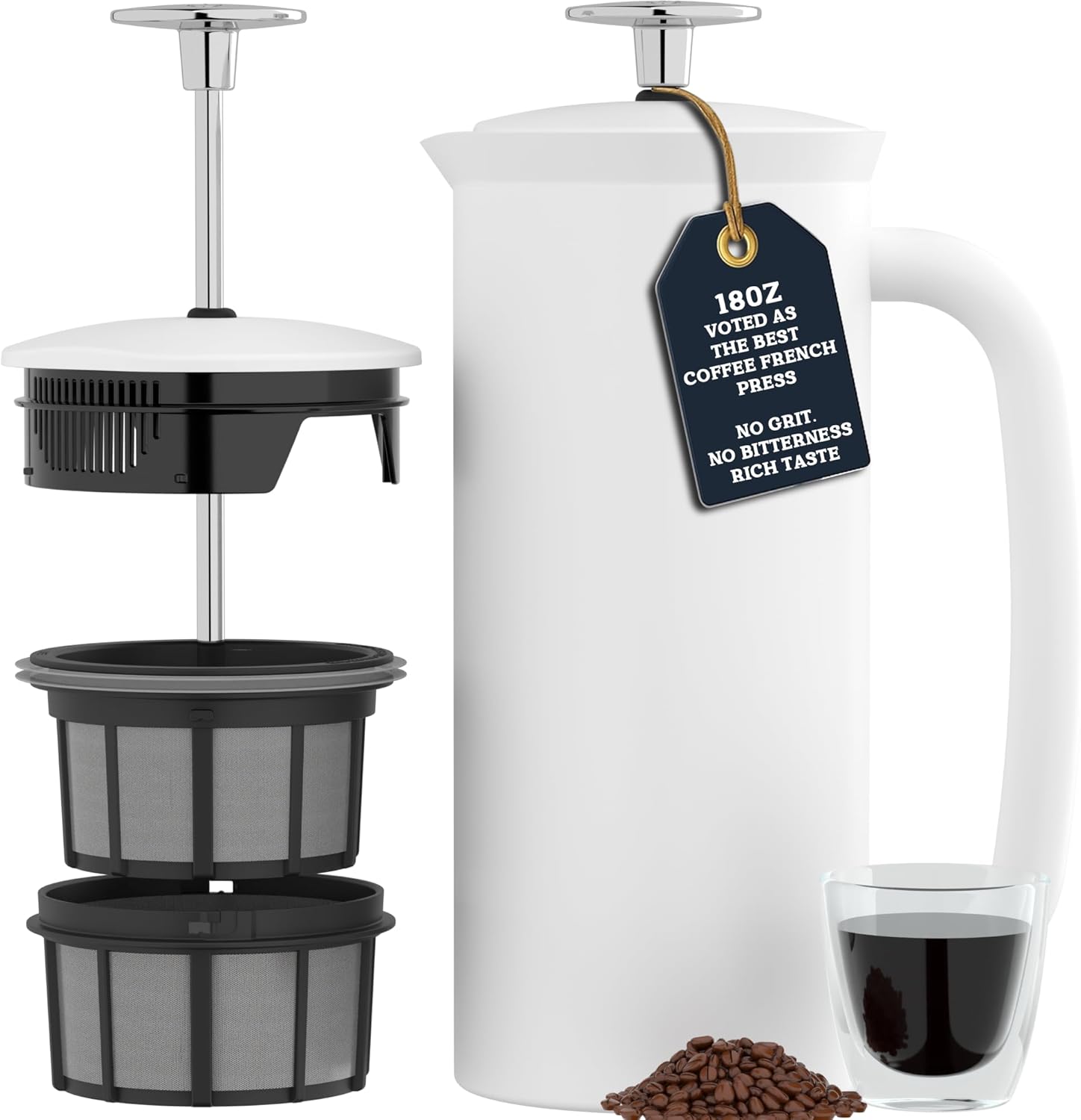 ESPRO P7 Stainless Steel French Press | French Press Coffee Makers