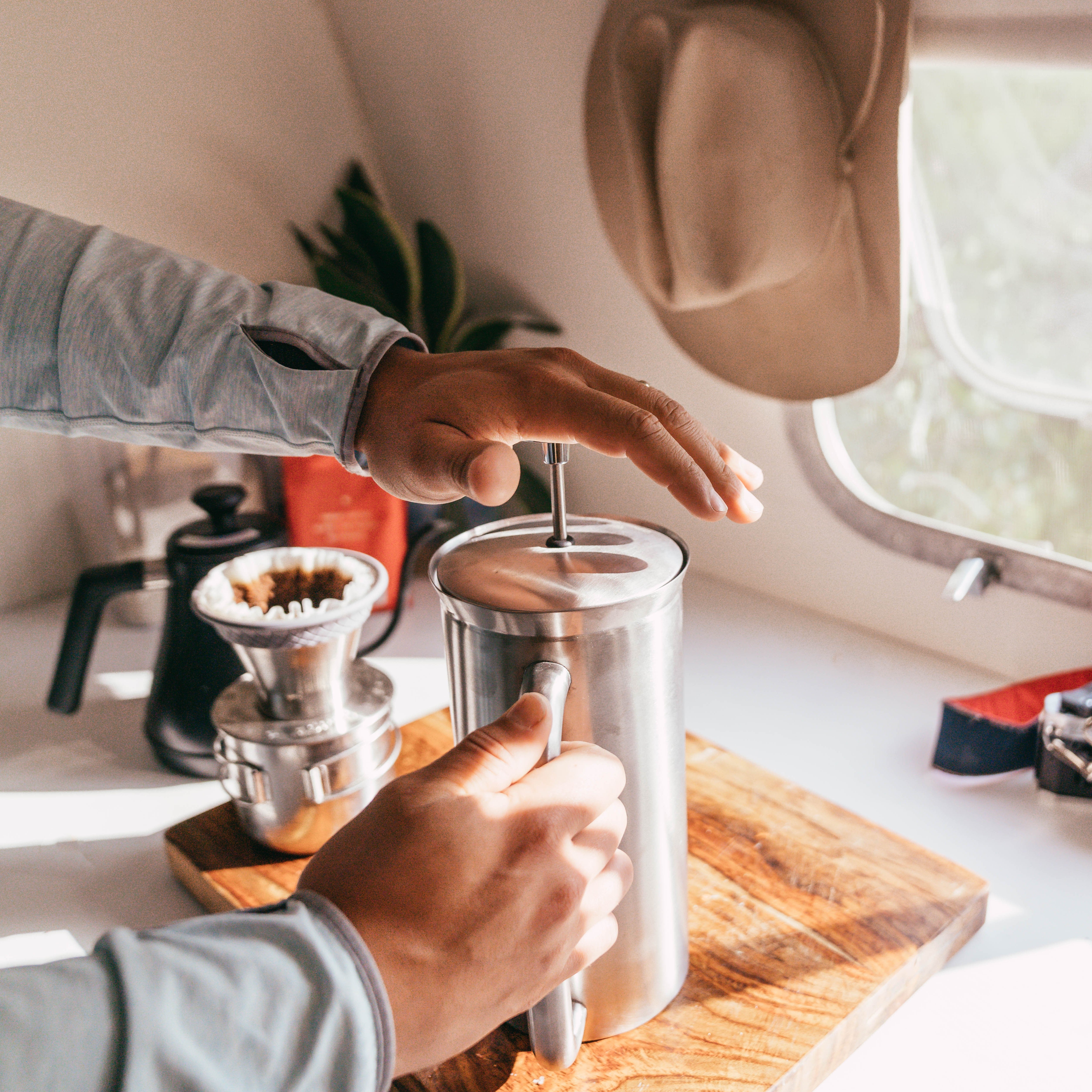 フレンチプレスEspro P7 French Press 18 oz ESPRO P7 Stainless Steel French Press | French Press Coffee Makers